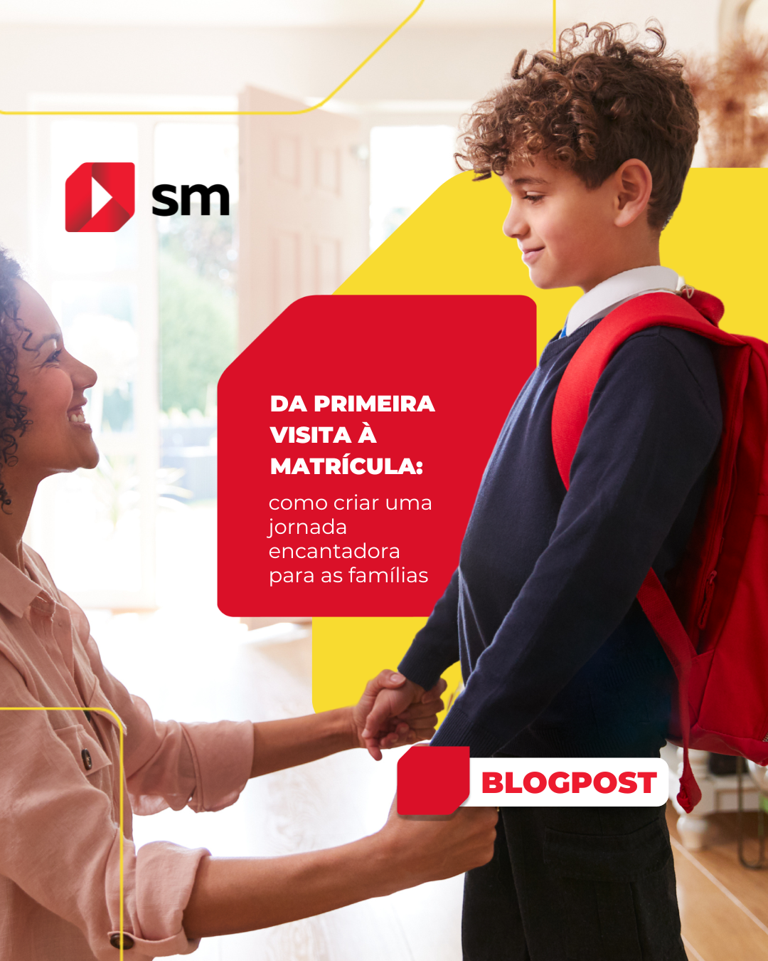 Da primeira visita à matrícula